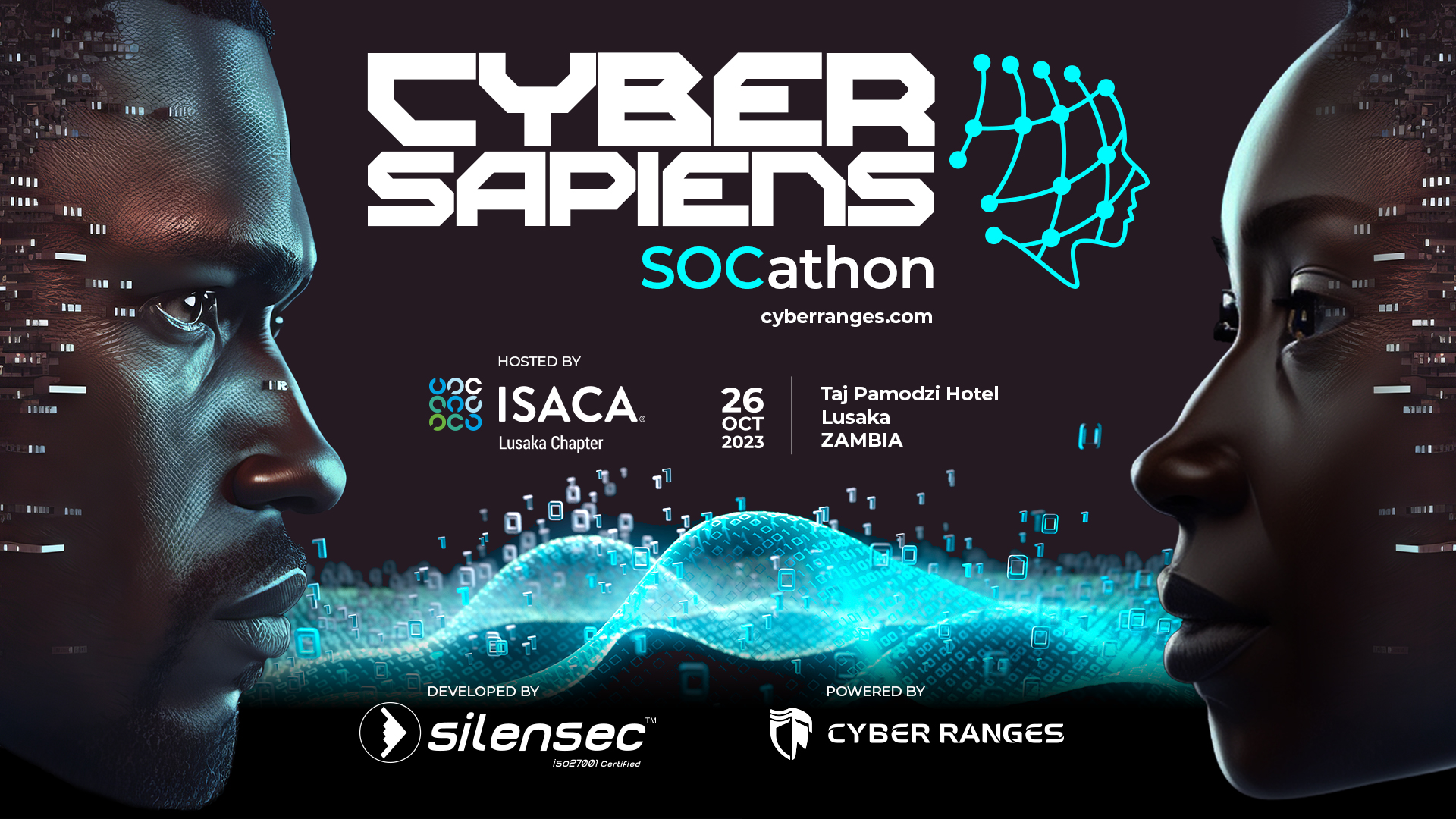 CYBER RANGES and ISACA Zambia launch the Cyber Sapiens 2023 SOCathon